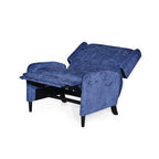 Fauteuil inclinable surdimensionné en tissu texturé Roomfitters, confortable pour le salon