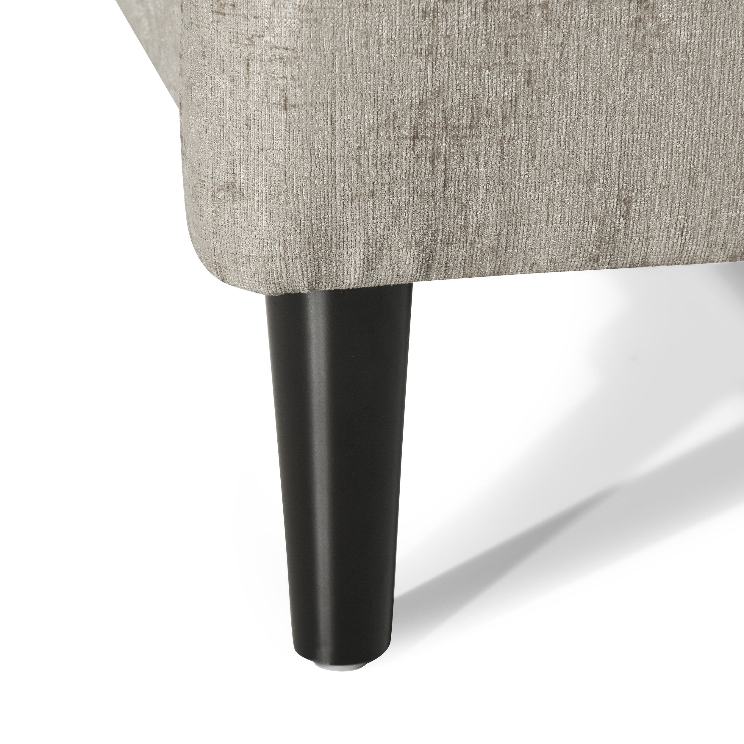 Fauteuil inclinable surdimensionné en tissu texturé Roomfitters, confortable pour le salon
