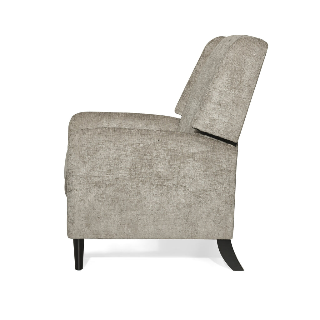 Fauteuil inclinable surdimensionné en tissu texturé Roomfitters, confortable pour le salon