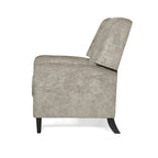 Fauteuil inclinable surdimensionné en tissu texturé Roomfitters, confortable pour le salon