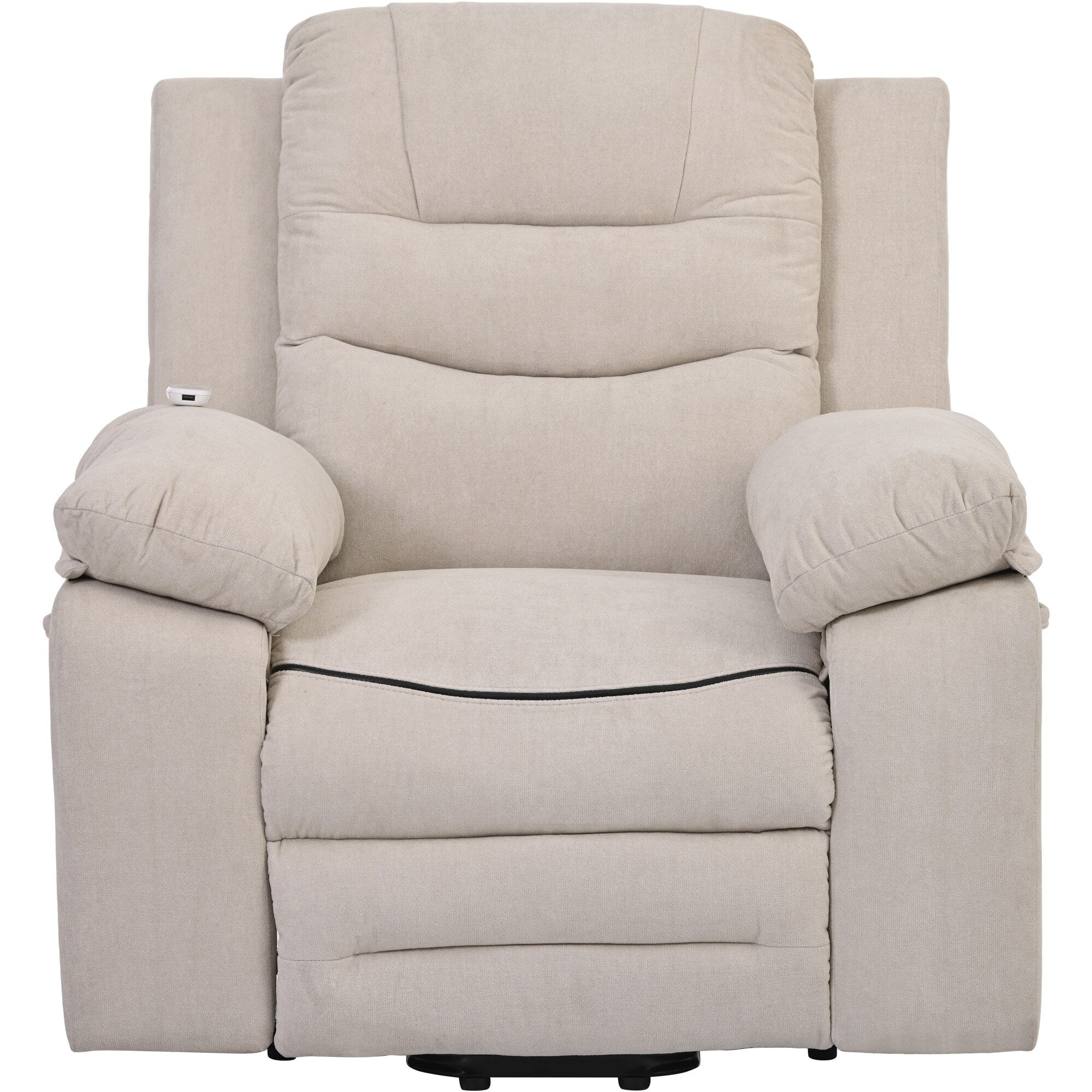 Fauteuil inclinable massant et releveur électrique Roomfitters avec chaleur apaisante, modes de massage réglables et options d'inclinaison infinies