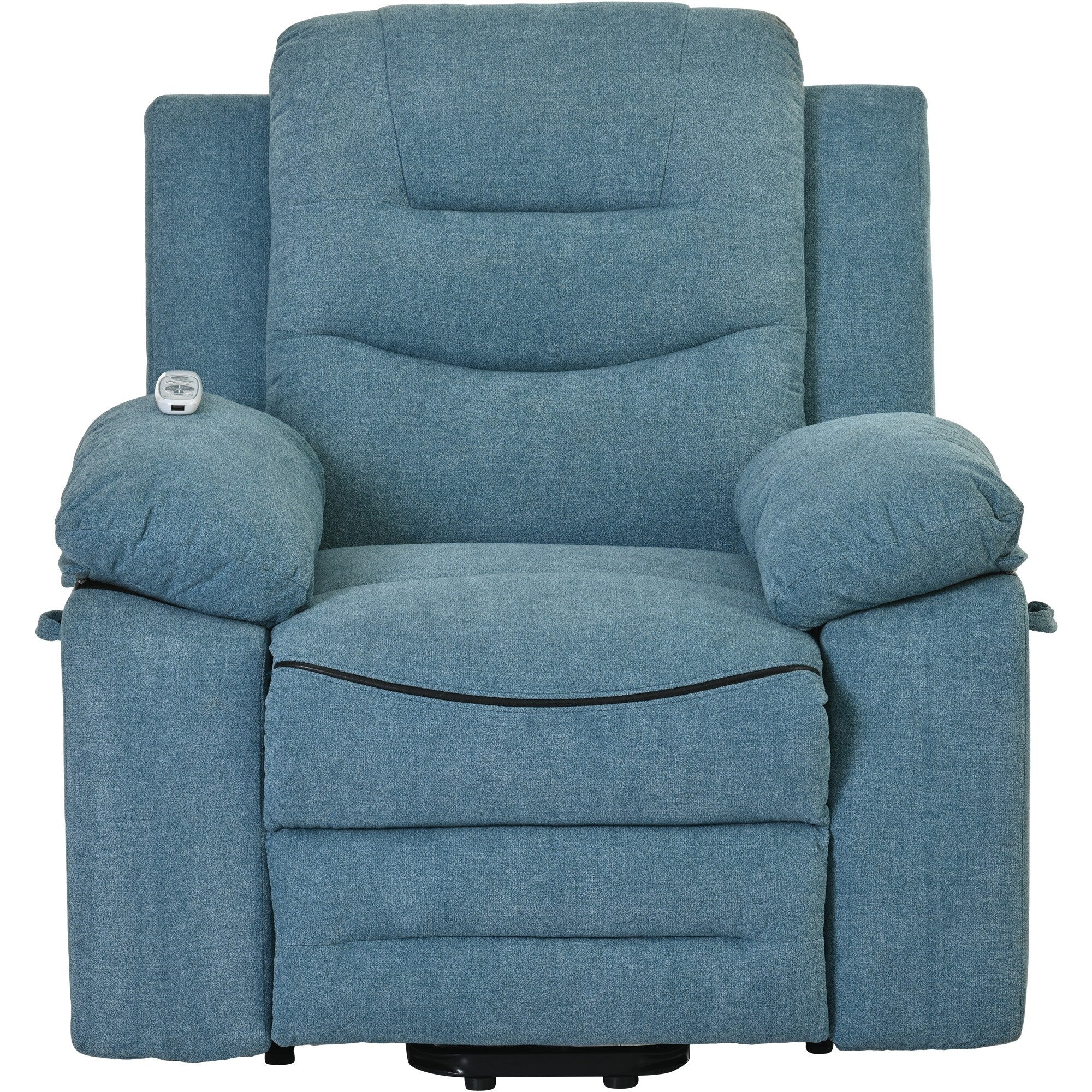Fauteuil inclinable massant et releveur électrique Roomfitters avec chaleur apaisante, modes de massage réglables et options d'inclinaison infinies