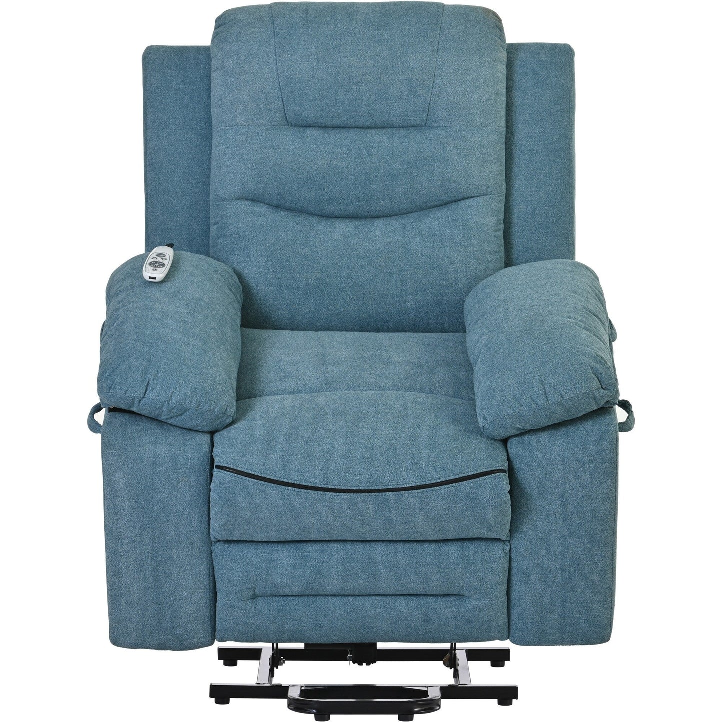 Fauteuil inclinable massant et releveur électrique Roomfitters avec chaleur apaisante, modes de massage réglables et options d'inclinaison infinies