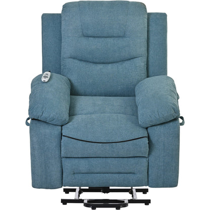 Fauteuil inclinable massant et releveur électrique Roomfitters avec chaleur apaisante, modes de massage réglables et options d'inclinaison infinies