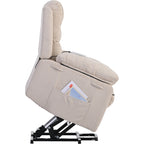 Fauteuil inclinable massant et releveur électrique Roomfitters avec chaleur apaisante, modes de massage réglables et options d'inclinaison infinies