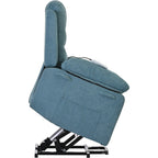 Fauteuil inclinable massant et releveur électrique Roomfitters avec chaleur apaisante, modes de massage réglables et options d'inclinaison infinies
