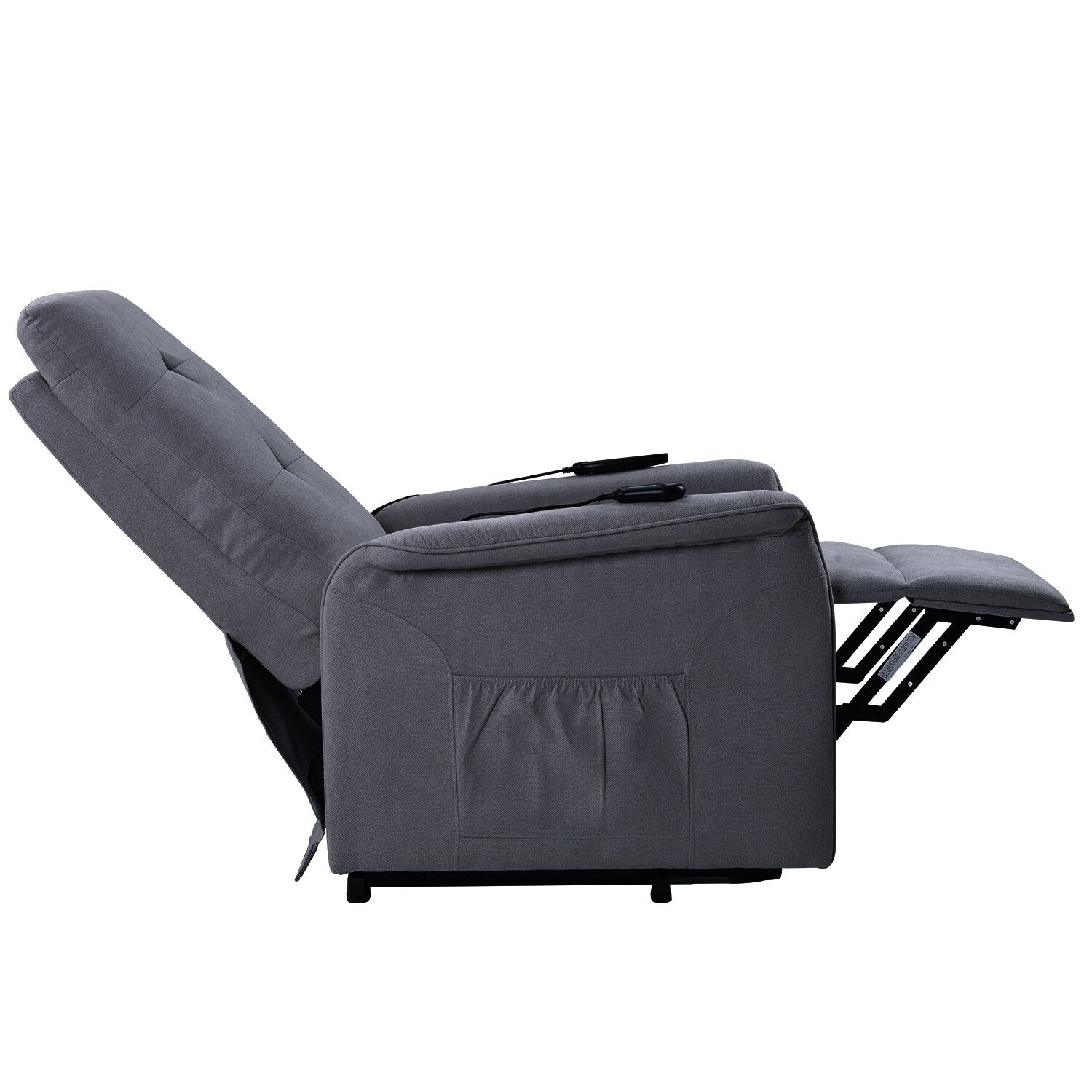 Fauteuil inclinable électrique Roomfitters avec massage réglable et mécanisme de levage en douceur