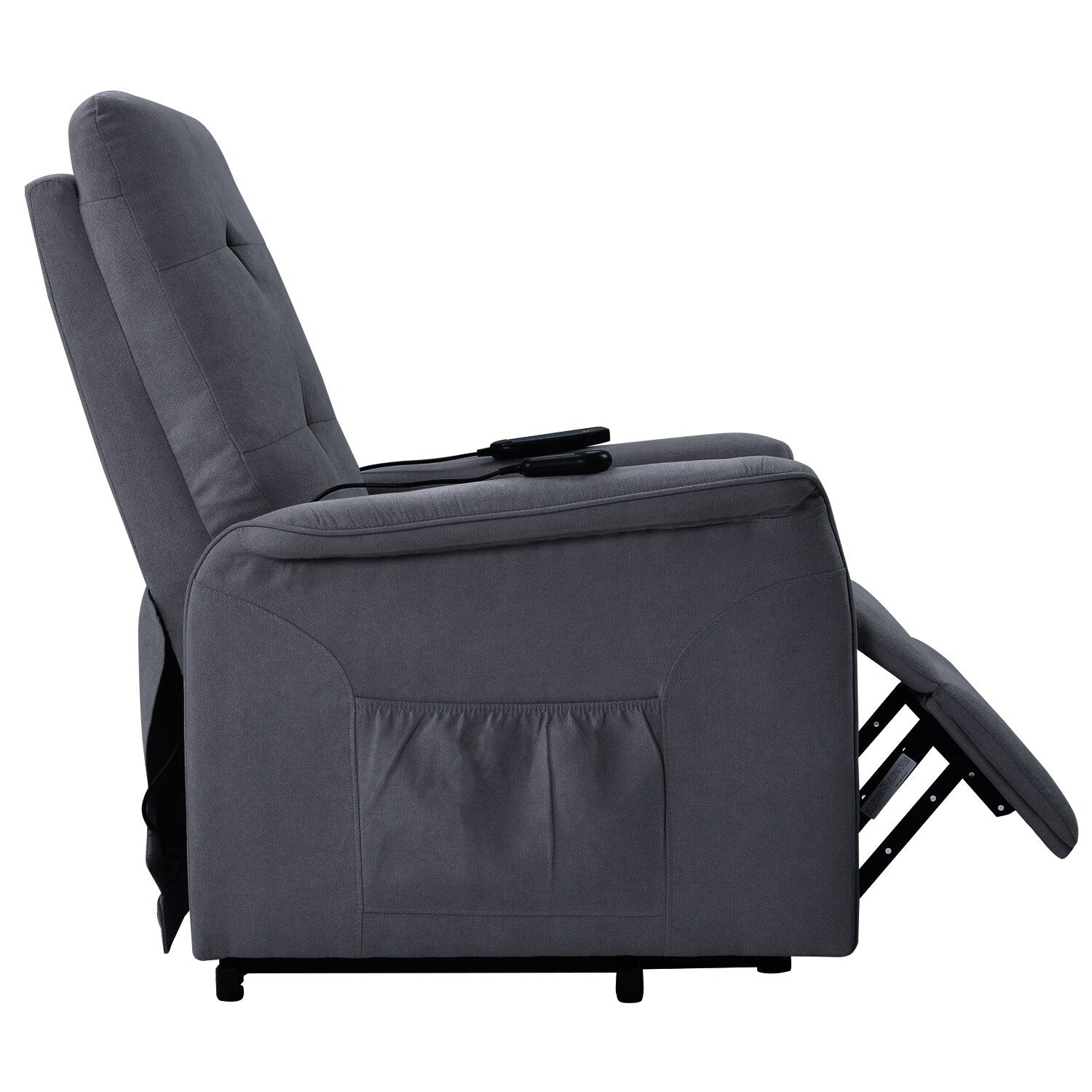 Fauteuil inclinable électrique Roomfitters avec massage réglable et mécanisme de levage en douceur