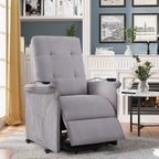 Fauteuil inclinable électrique Roomfitters avec massage réglable et mécanisme de levage en douceur