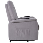 Fauteuil inclinable électrique Roomfitters avec massage réglable et mécanisme de levage en douceur