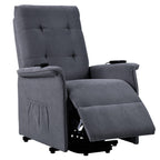 Fauteuil inclinable électrique Roomfitters avec massage réglable et mécanisme de levage en douceur