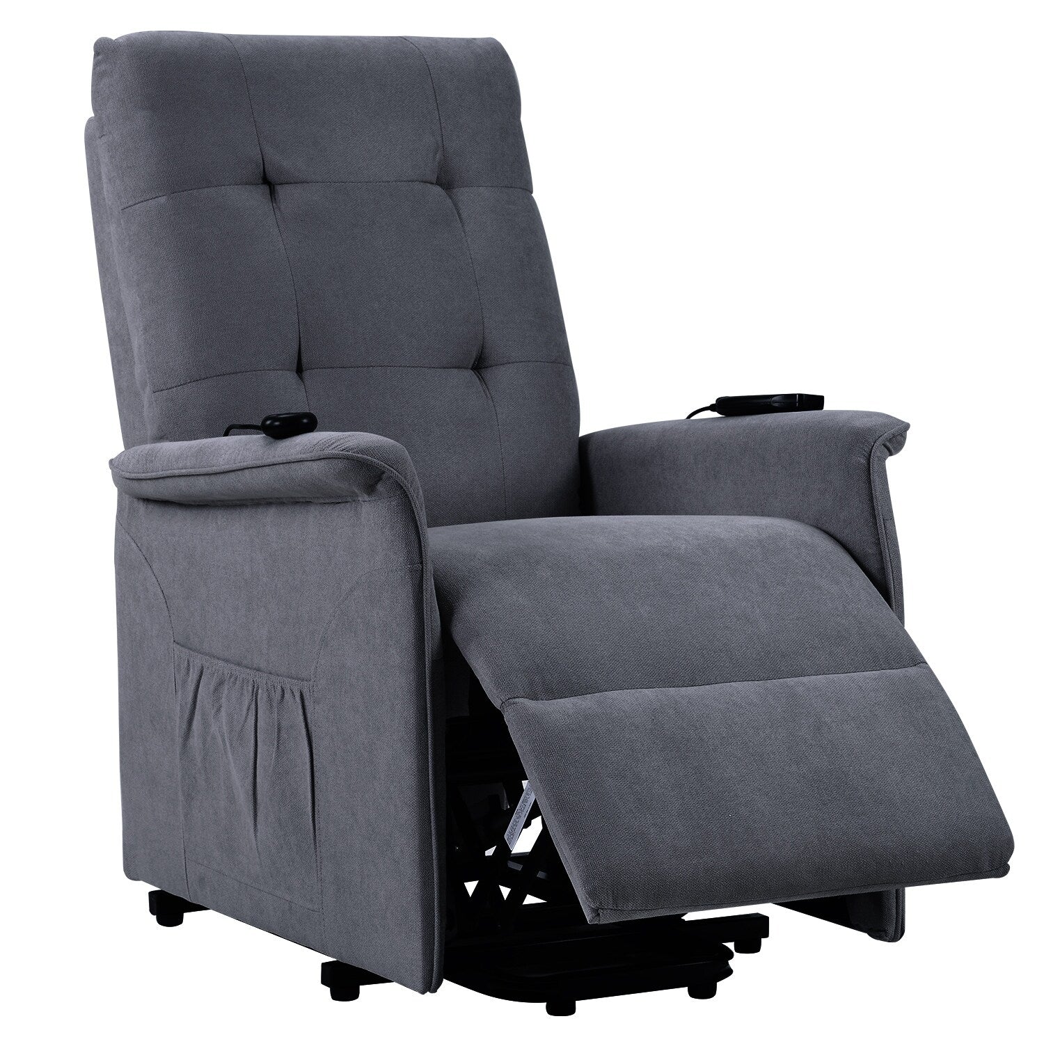 Fauteuil inclinable électrique Roomfitters avec massage réglable et mécanisme de levage en douceur