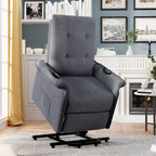 Fauteuil inclinable électrique Roomfitters avec massage réglable et mécanisme de levage en douceur