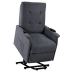 Fauteuil inclinable électrique Roomfitters avec massage réglable et mécanisme de levage en douceur