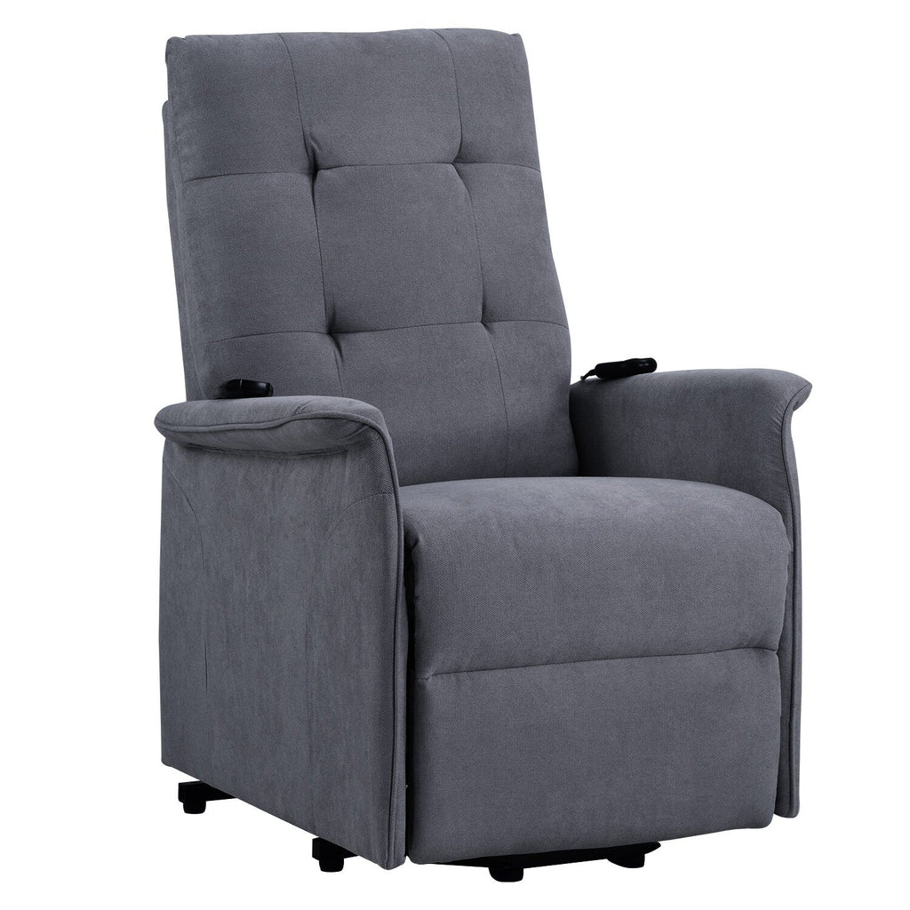 Fauteuil inclinable électrique Roomfitters avec massage réglable et mécanisme de levage en douceur