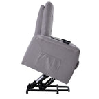 Fauteuil inclinable électrique Roomfitters avec massage réglable et mécanisme de levage en douceur