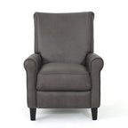 Fauteuil inclinable à dossier relevable Roomfitters avec accoudoirs roulés et siège rembourré pour salon ou bureau