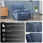 Fauteuil inclinable manuel transitionnel Blitz de Roundhill Furniture