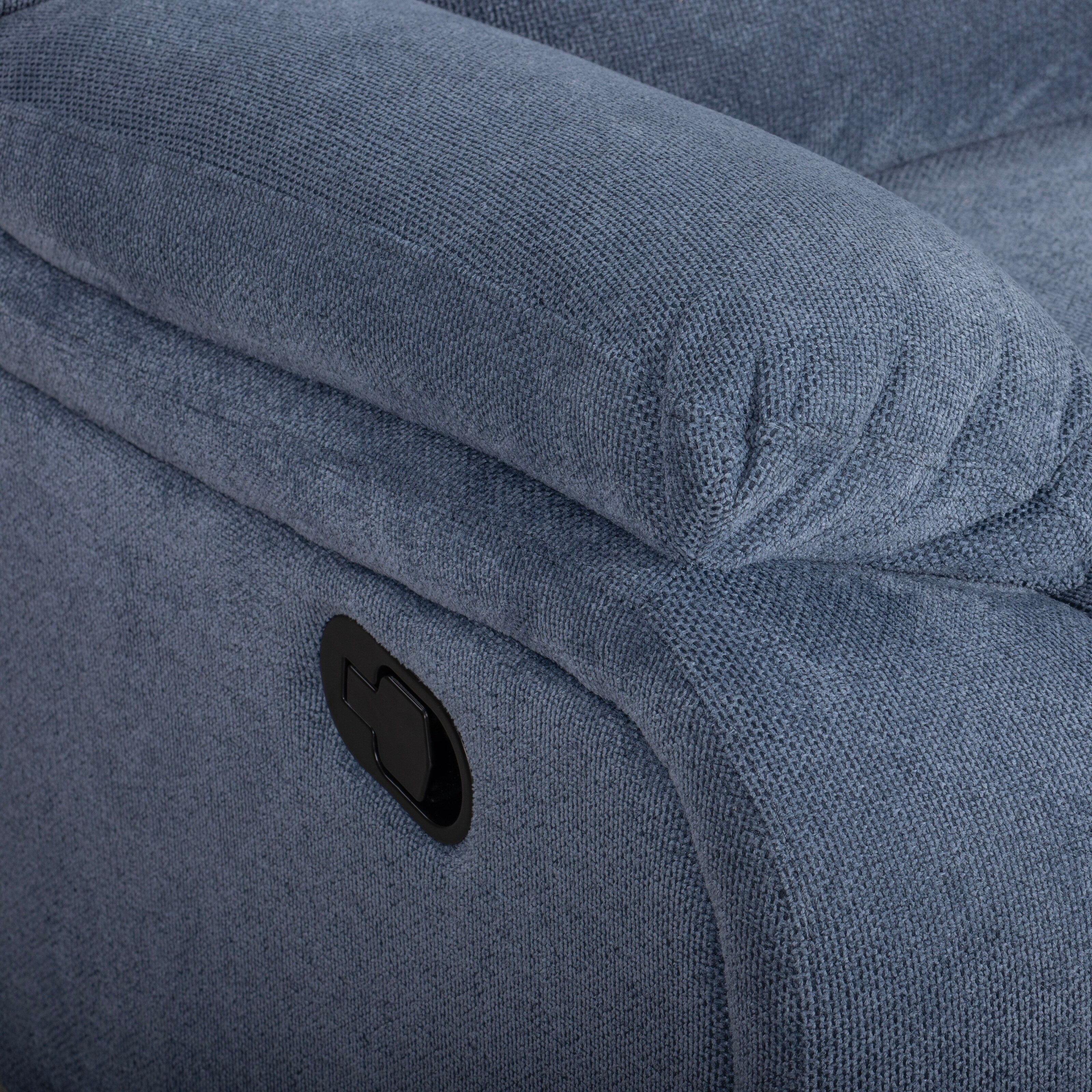 Fauteuil inclinable manuel transitionnel Blitz de Roundhill Furniture