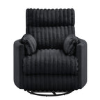 Fauteuil inclinable manuel Bocaton Wide Wale en velours côtelé de Roundhill Furniture