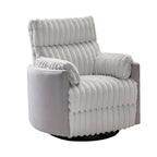 Fauteuil inclinable manuel Bocaton Wide Wale en velours côtelé de Roundhill Furniture