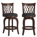 Tabouret de bar pivotant à dossier à volutes Rovinj