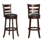 Tabouret de bar pivotant à dossier rembourré Rovinj - Tabouret de bar