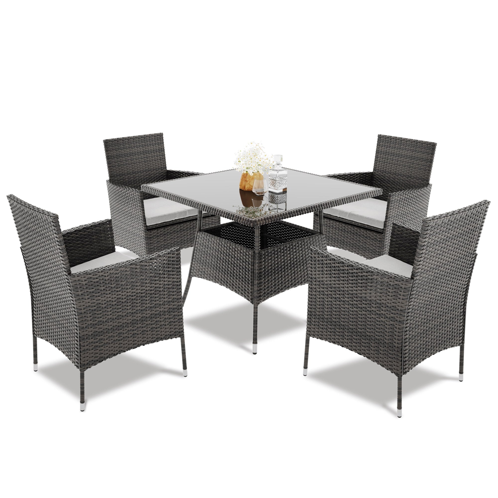 Ensemble table à manger et chaises de patio Royalcraft 5 pièces