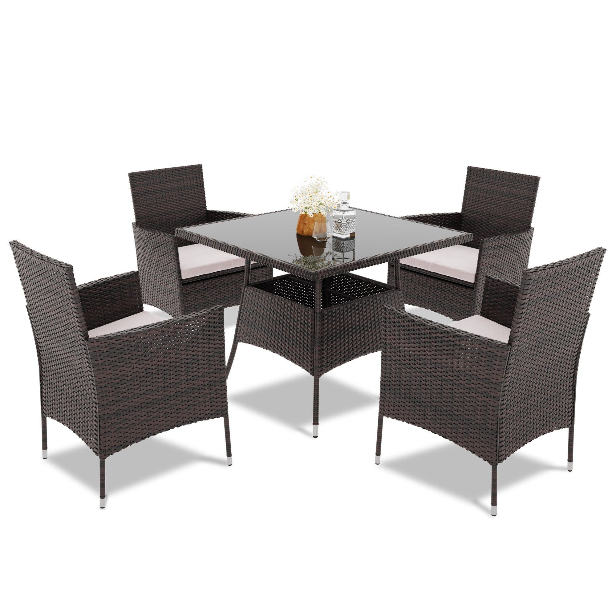 Ensemble table à manger et chaises de patio Royalcraft 5 pièces