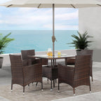 Ensemble table à manger et chaises de patio Royalcraft 5 pièces