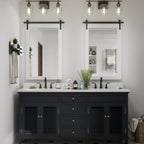 Miroirs muraux de style rural, miroirs de salle de bain de ferme, miroir de grange, miroir de courtoisie avec cadre en bois (1 pièce)