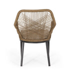 Ensemble de salon de jardin 2 places en osier Russel par Christopher Knight Home