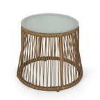 Ensemble de salon de jardin 2 places en osier Russel par Christopher Knight Home