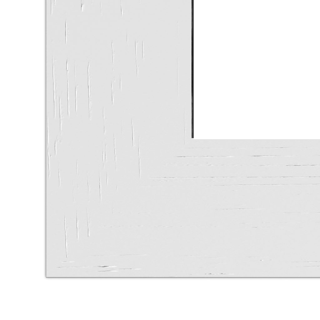 Miroir de ferme rustique Miroir de courtoisie Cadre en bois massif avec miroir de style grange en métal