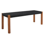 Ensemble table et 2 bancs SAFAVIEH Akmaral - 35 x 50 x 29 cm