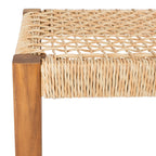 Ensemble table et 2 bancs SAFAVIEH Akmaral - 35 x 50 x 29 cm