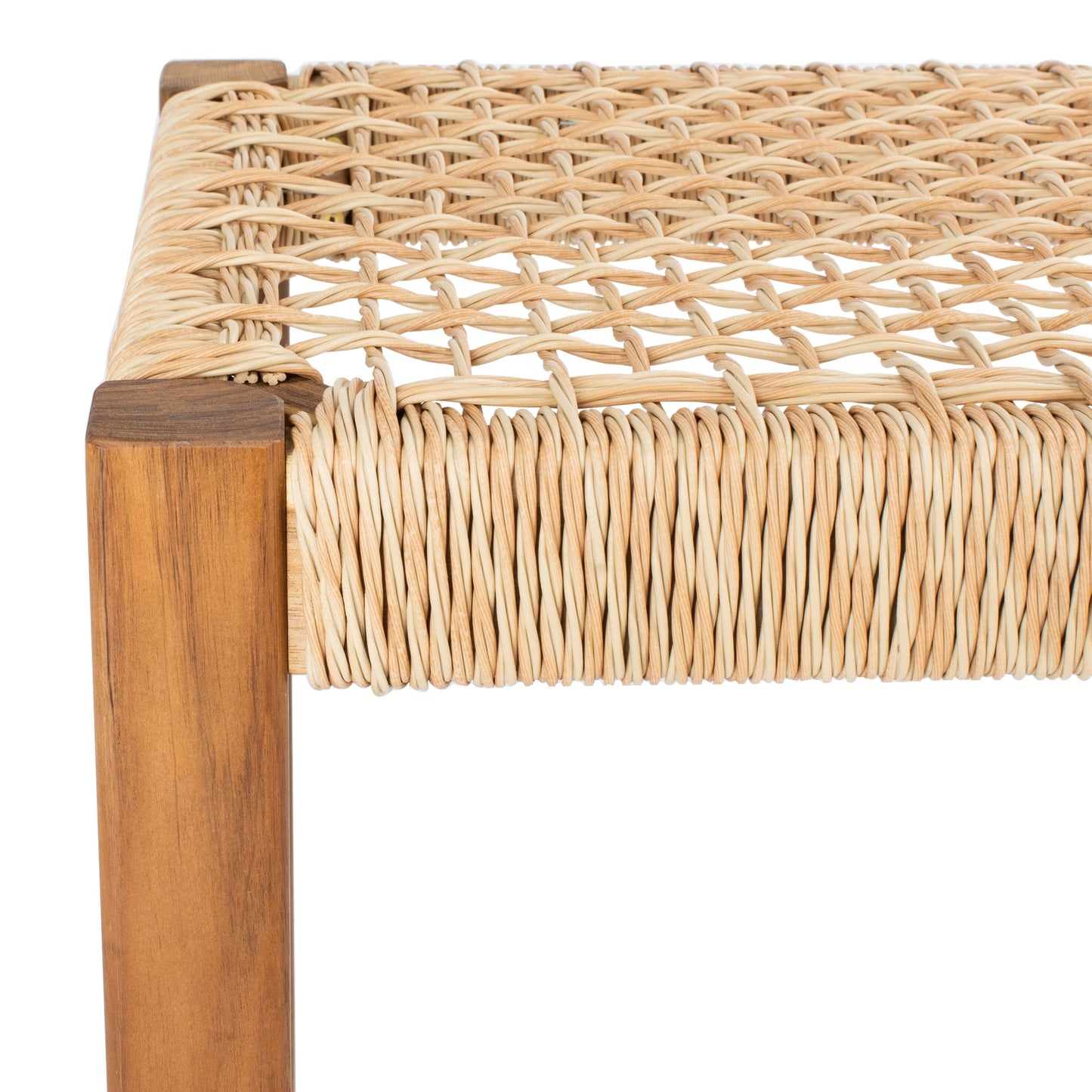 Ensemble table et 2 bancs SAFAVIEH Akmaral - 35 x 50 x 29 cm
