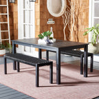 Ensemble table et 2 bancs SAFAVIEH Akmaral - 35 x 50 x 29 cm