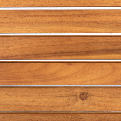 Ensemble table et 2 bancs SAFAVIEH Akmaral - 35 x 50 x 29 cm
