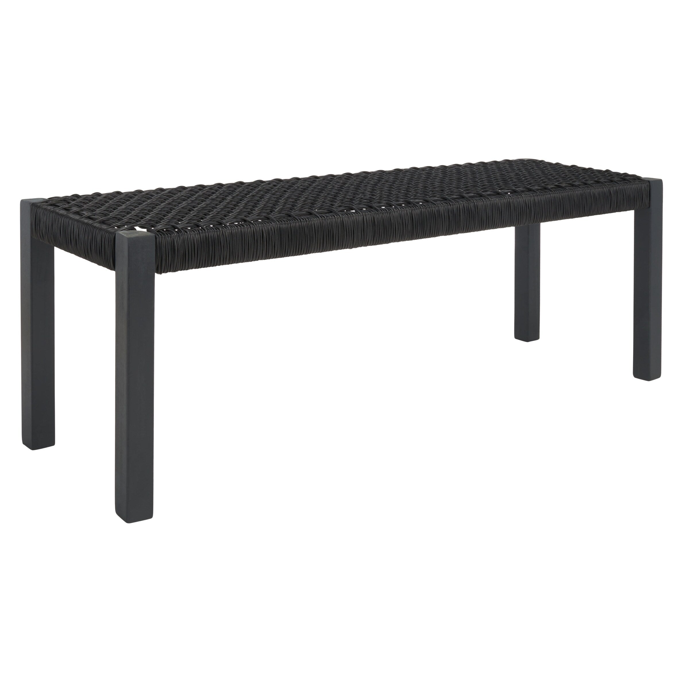 Ensemble table et 2 bancs SAFAVIEH Akmaral - 35 x 50 x 29 cm