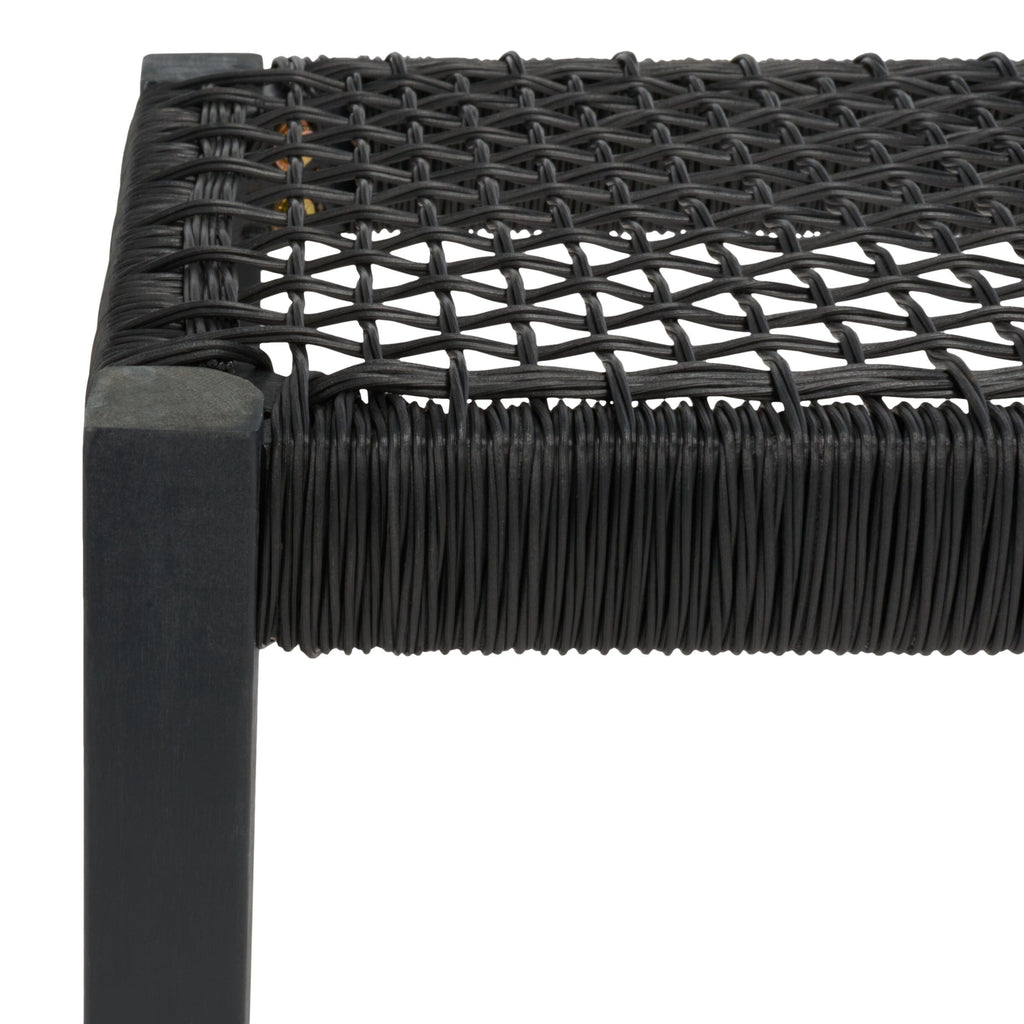 Ensemble table et 2 bancs SAFAVIEH Akmaral - 35 x 50 x 29 cm