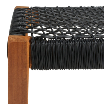 Ensemble table et 2 bancs SAFAVIEH Akmaral - 35 x 50 x 29 cm