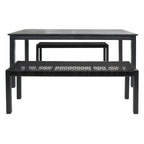 Ensemble table et 2 bancs SAFAVIEH Akmaral - 35 x 50 x 29 cm