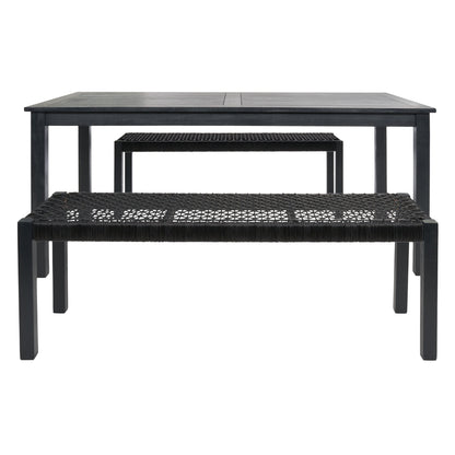 Ensemble table et 2 bancs SAFAVIEH Akmaral - 35 x 50 x 29 cm
