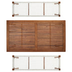 Ensemble table et 2 bancs SAFAVIEH Akmaral - 35 x 50 x 29 cm