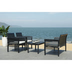 Ensemble de jardin 4 pièces en bois d'acacia massif SAFAVIEH Carson - 50 l x 24 p x 30 h