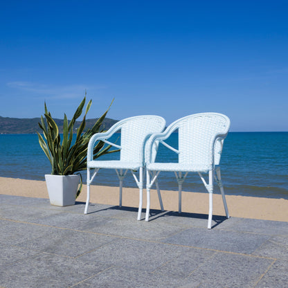 Fauteuil SAFAVIEH Doreth (lot de 2) - 23 L x 36 P x 25 H