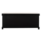 Banc de rangement SAFAVIEH Eola gris/blanc - 47 x 16,1 x 19,9 - 47 l x 16 P x 20 H
