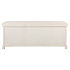 Banc de rangement SAFAVIEH Eola gris/blanc - 47 x 16,1 x 19,9 - 47 l x 16 P x 20 H