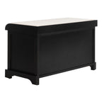 Banc de rangement tressé Euphemia marron SAFAVIEH - 33,5 x 16,1 x 19,9 - 34 L x 16 P x 20 H